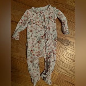 Caden Lane Floral Footie Sleeper 3-6months